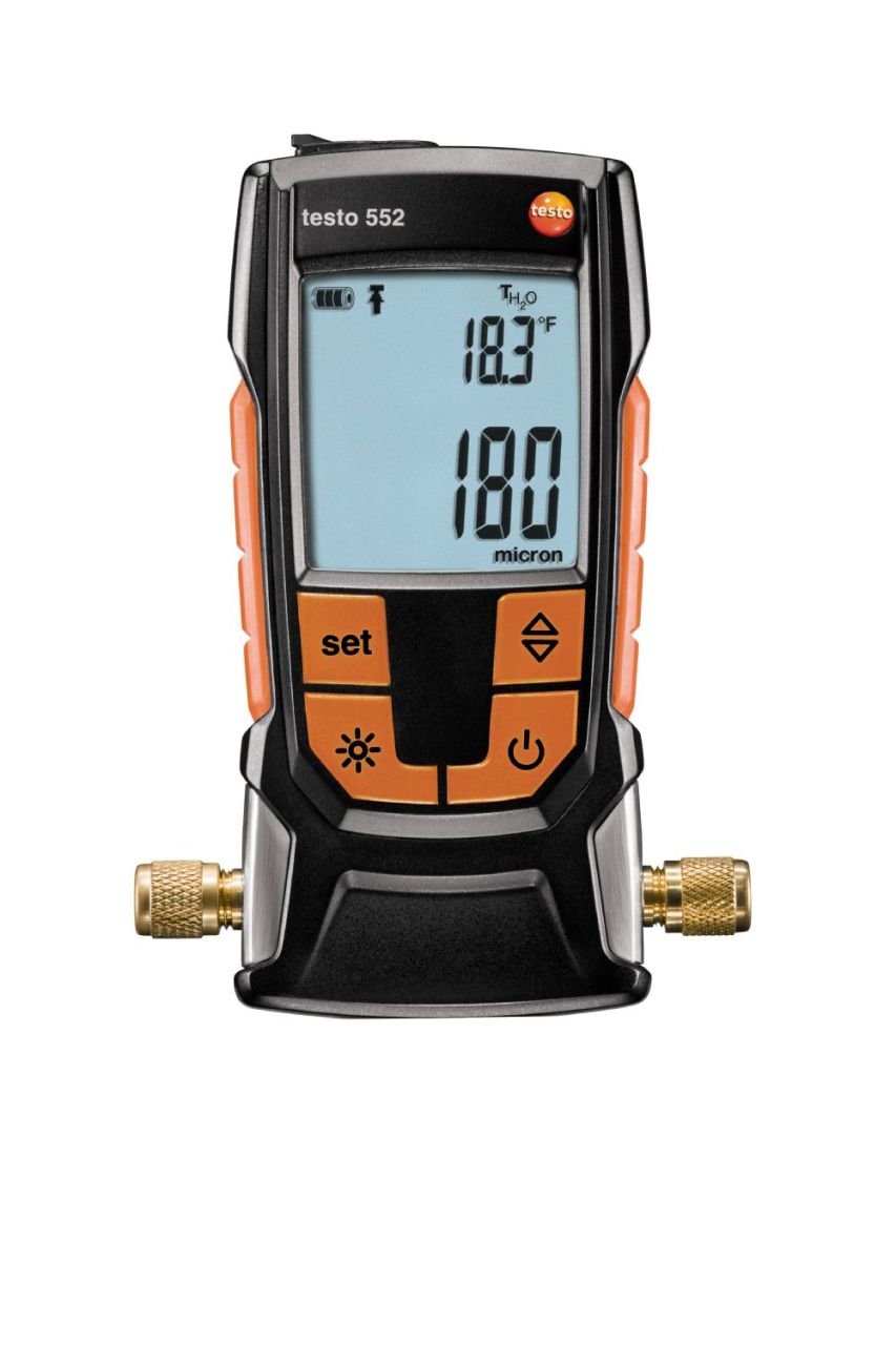 Testo 552 - Dijital Vakum Ölçüm Cihazı Bluetooth’lu