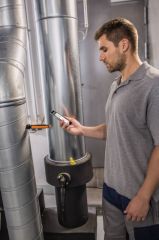 Testo 605 i - Akıllı Telefon ile Yönetilebilen Termo Higrometre