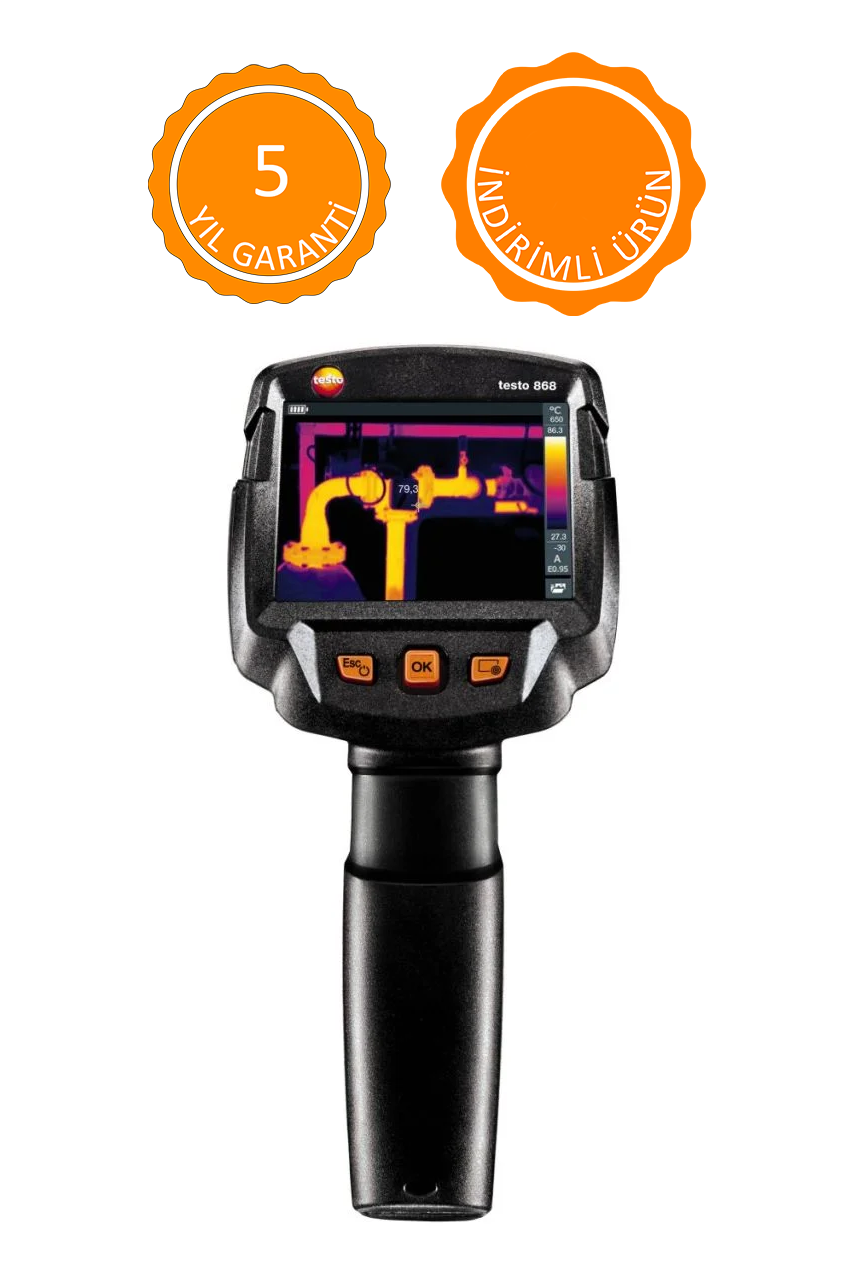 Testo 868 - Mobil Uygulamalı Termal Kamera