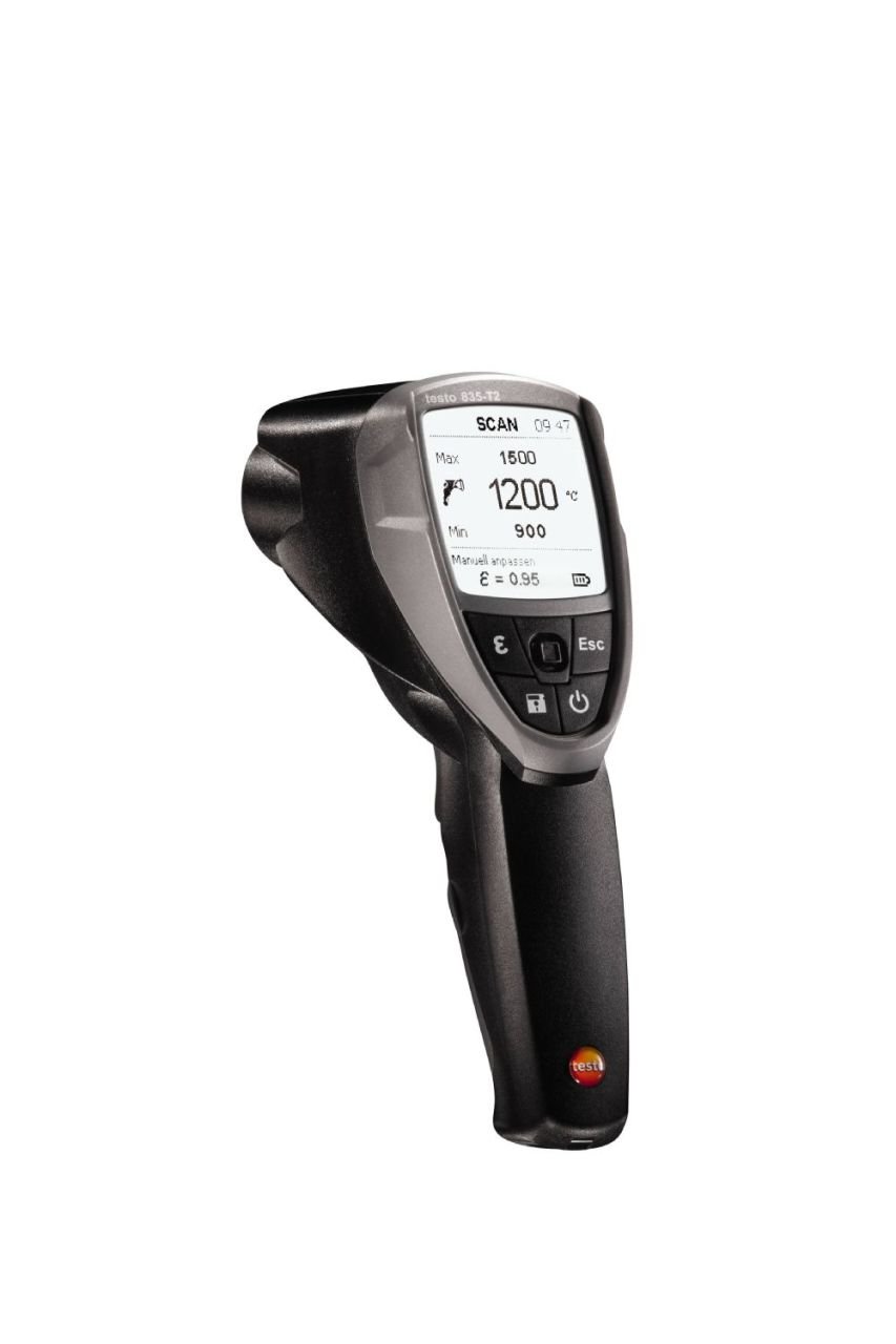 Testo 835-T2 - İnfrared termometre (1500 °C'ye kadar)