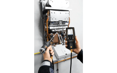 testo 310 - Baca gazı analiz cihazı yazıcılı seti