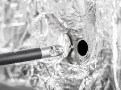 Testo 416 - App bağlantılı, dijital 16 mm pervane anemometre