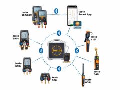 testo 560i set - Bluetooth'lu® dijital gaz terazisi ve akıllı valf