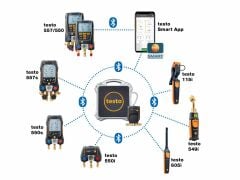 testo 560i set - Bluetooth'lu® dijital gaz terazisi ve akıllı valf