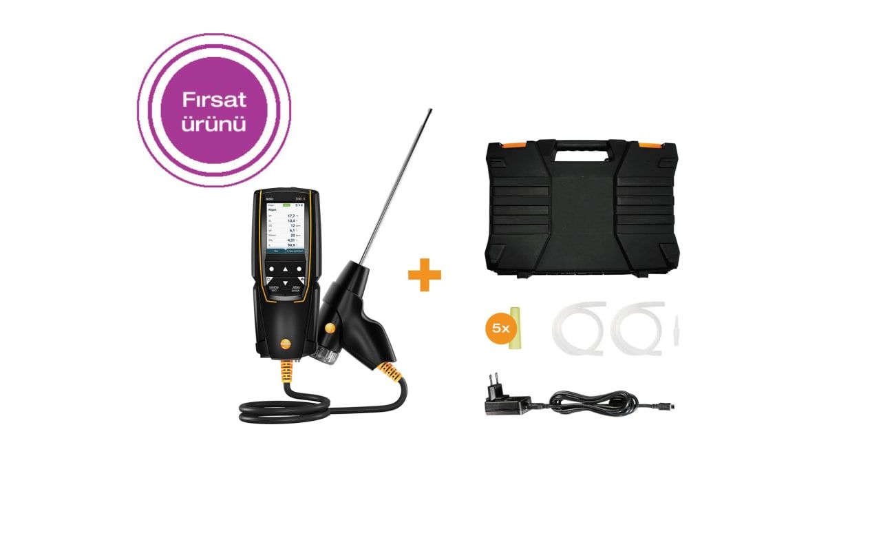 Testo 310 II Baca Gazı Analiz Cihazı