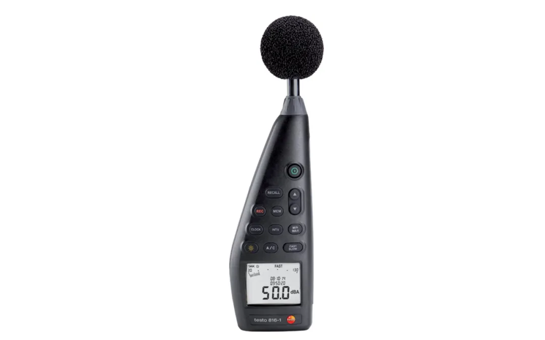 testo 816-1 - Gürültü seviyesi ölçüm cihazı