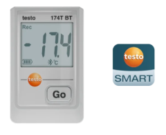 testo 174 T BT - Bluetooth® ve App bağlantısına sahip mini sıcaklık data logger
