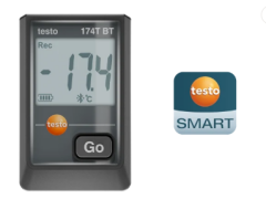 testo 174 T BT - Bluetooth® ve App bağlantısına sahip mini sıcaklık data logger'ı