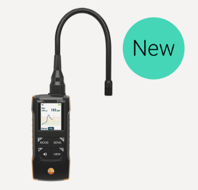 testo 515 Ex - Kombine kaçak dedektörü - Gaz